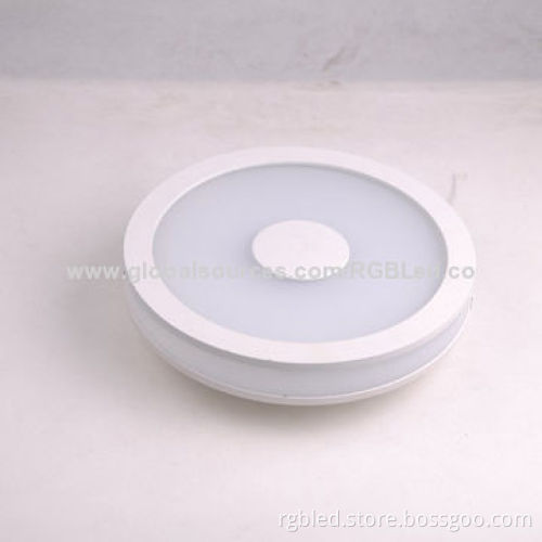 LED Panel light, 124mm diameter, 30pcs 2835SMD, 5W, 350lm, 85 to 265V AC